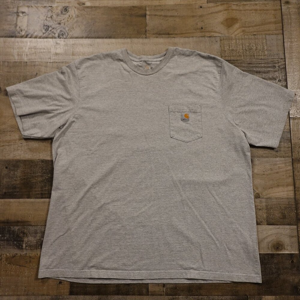 Carhartt Original Fit Pocket T-Shirt Men's Size 3XL Gray